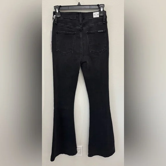 Hudson Jeans Women's Black Flare Denim